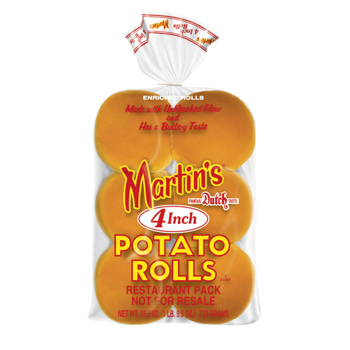 Martin`s Famous Potato Rolls 4 inch